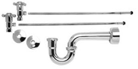 Lavatory Supply Kit with P-Trap Universal Fit
