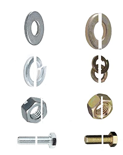 1560-Piece Grade 8 Metric & SAE Bolt, Nut & Washer Assortment Kit