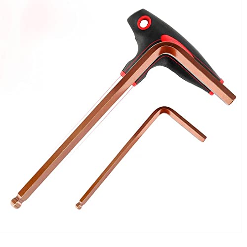 Lengthened T-Handle Hex Allen Wrench Set