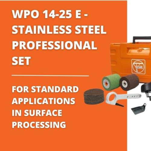Fein 14-25 E - Stainless Steel Professional Set