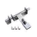 Stainless Steel Sliding Bolt Door Latch for Left & Right Doors and Windows