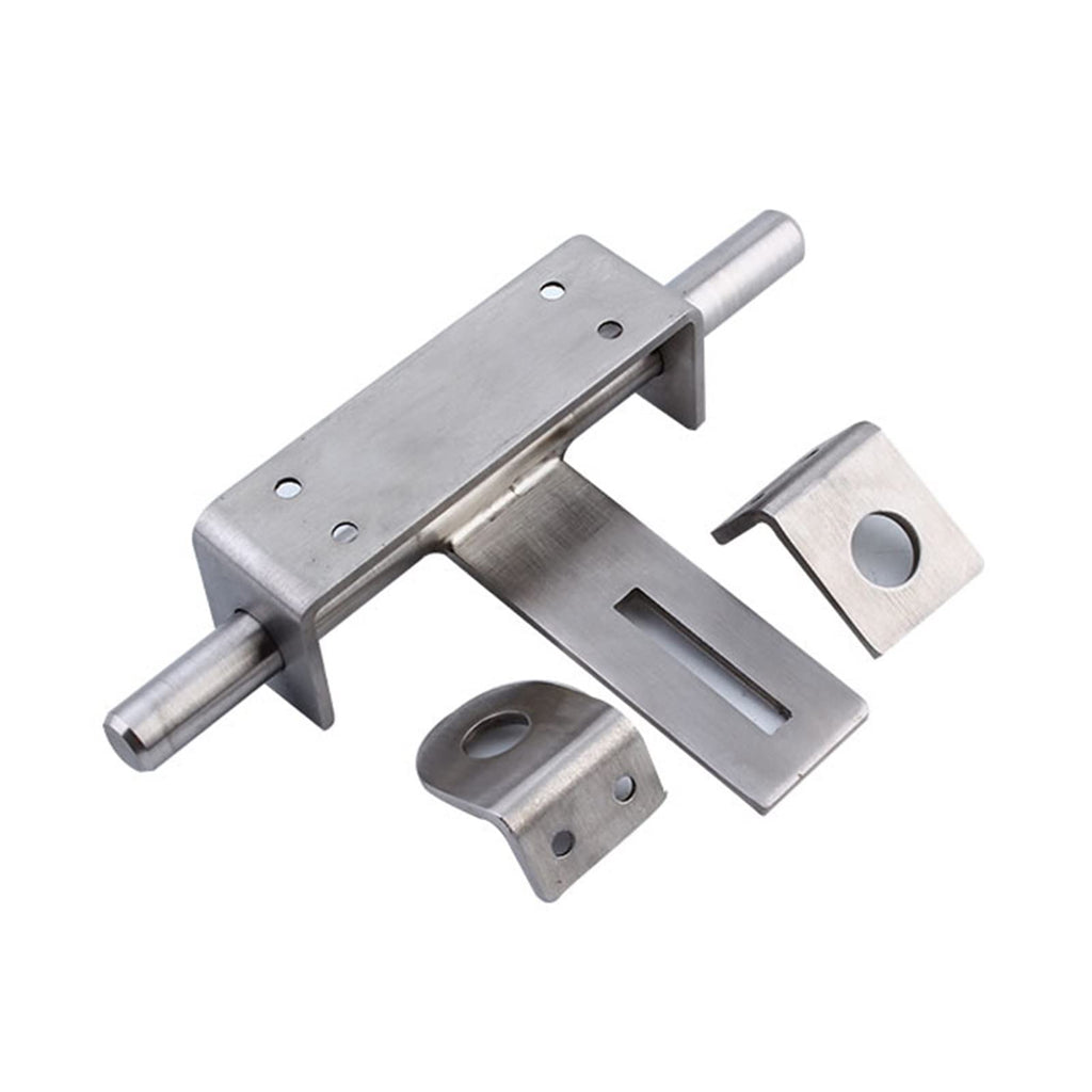 Stainless Steel Sliding Bolt Door Latch for Left & Right Doors and Windows