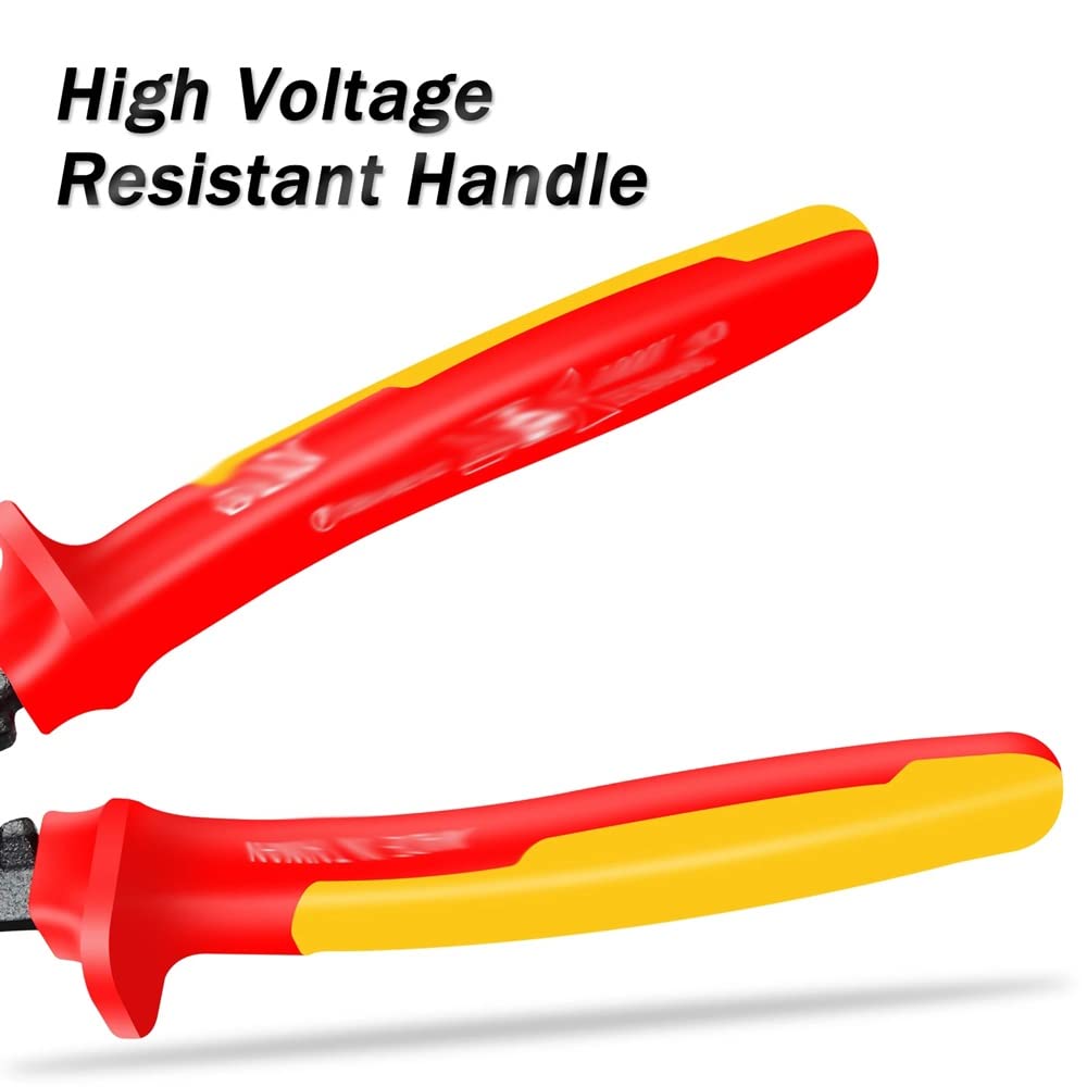 Insulated Cable Cutter & Wire Stripper Scissors