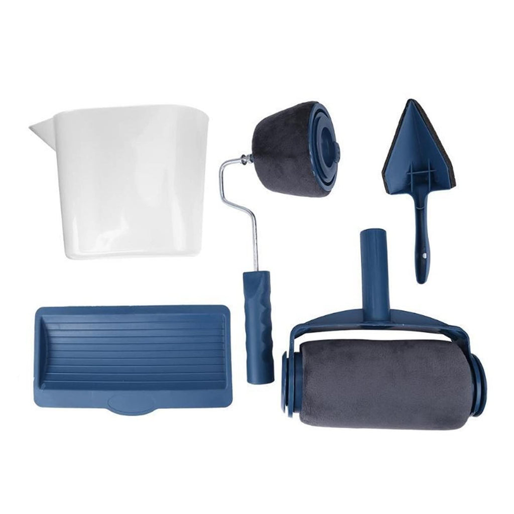5-Piece Decorative Paint Roller & Brush Tool Set