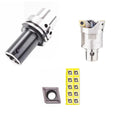 Adjustable Rough Boring Set 53–72mm with 20 Carbide Inserts