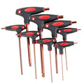Lengthened T-Handle Hex Allen Wrench Set
