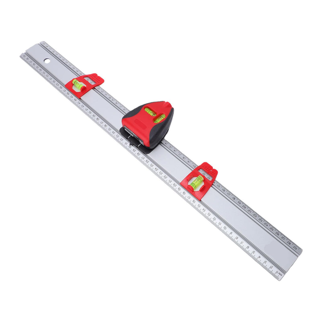 Aluminum Level Ruler with Bubble Level 60cm