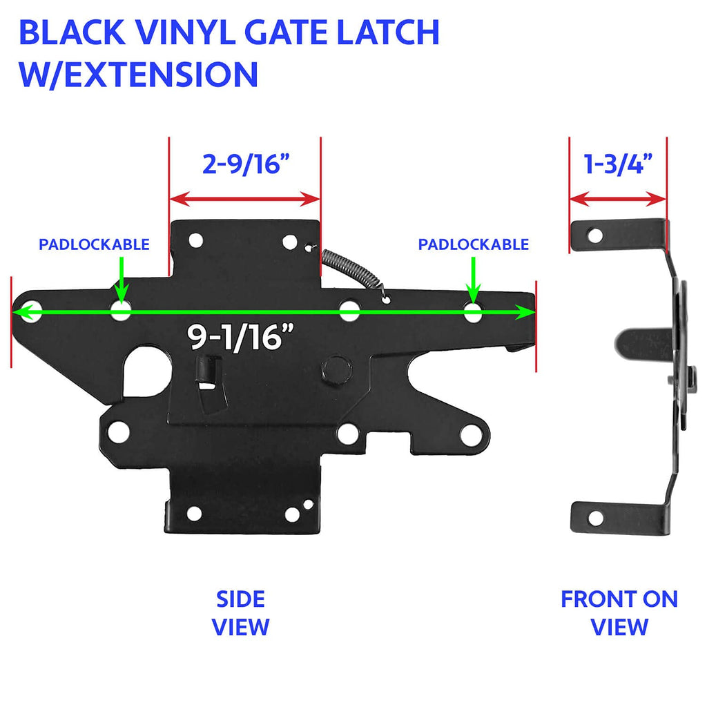 Vinyl Gate Latch