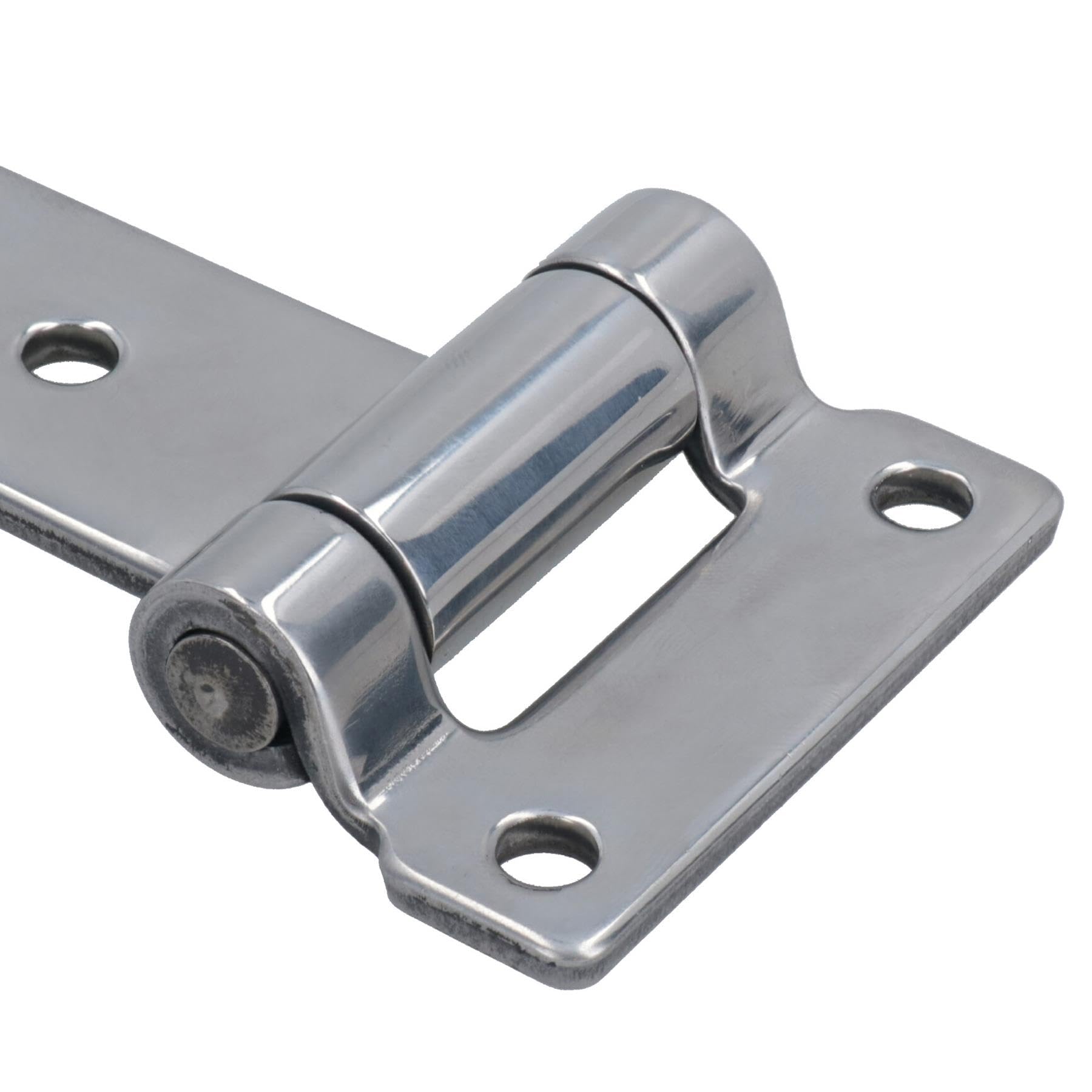 316 Stainless Steel Bolt on Door Hatch Hinge Bracket Fastener Marine 105mm 8pc