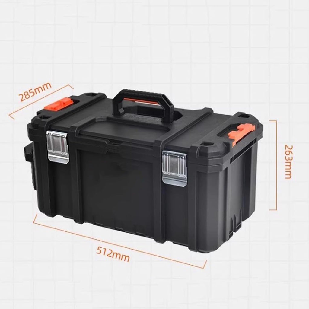3-in-1 Rolling Tool Chest Cart with Password Lock and Stackable Storage
