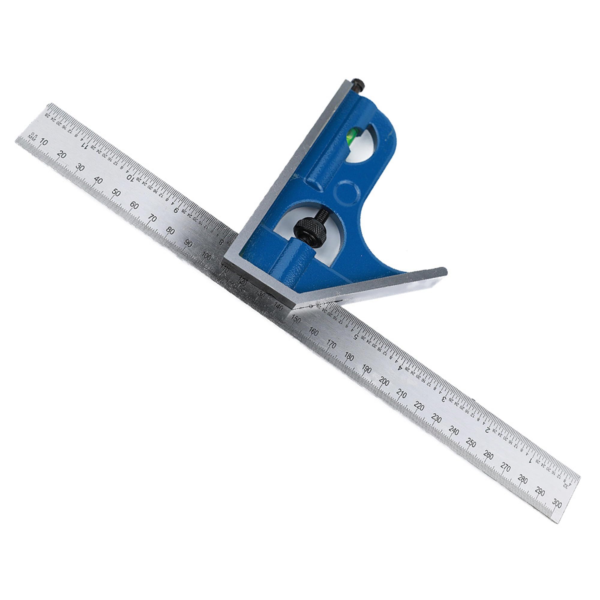 Wkopet 12 Inch Combination Square Set 4PC Machinist Layout Tool
