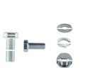 748-Piece Grade 10.9 Metric Fine Thread Bolt, Nut & Washer Assortment Kit M8–M16