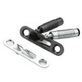 100-Set Invisible Connector Screw Fasteners with Telescopic Lock Buckles for Furniture Panels