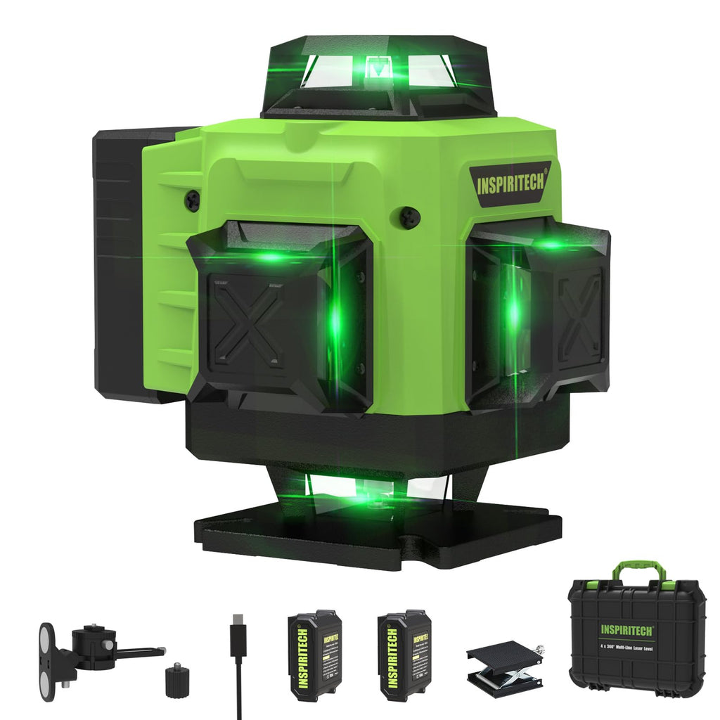 360° Self-Leveling Tile Laser Level for Floor, Wall & Ceiling Installation