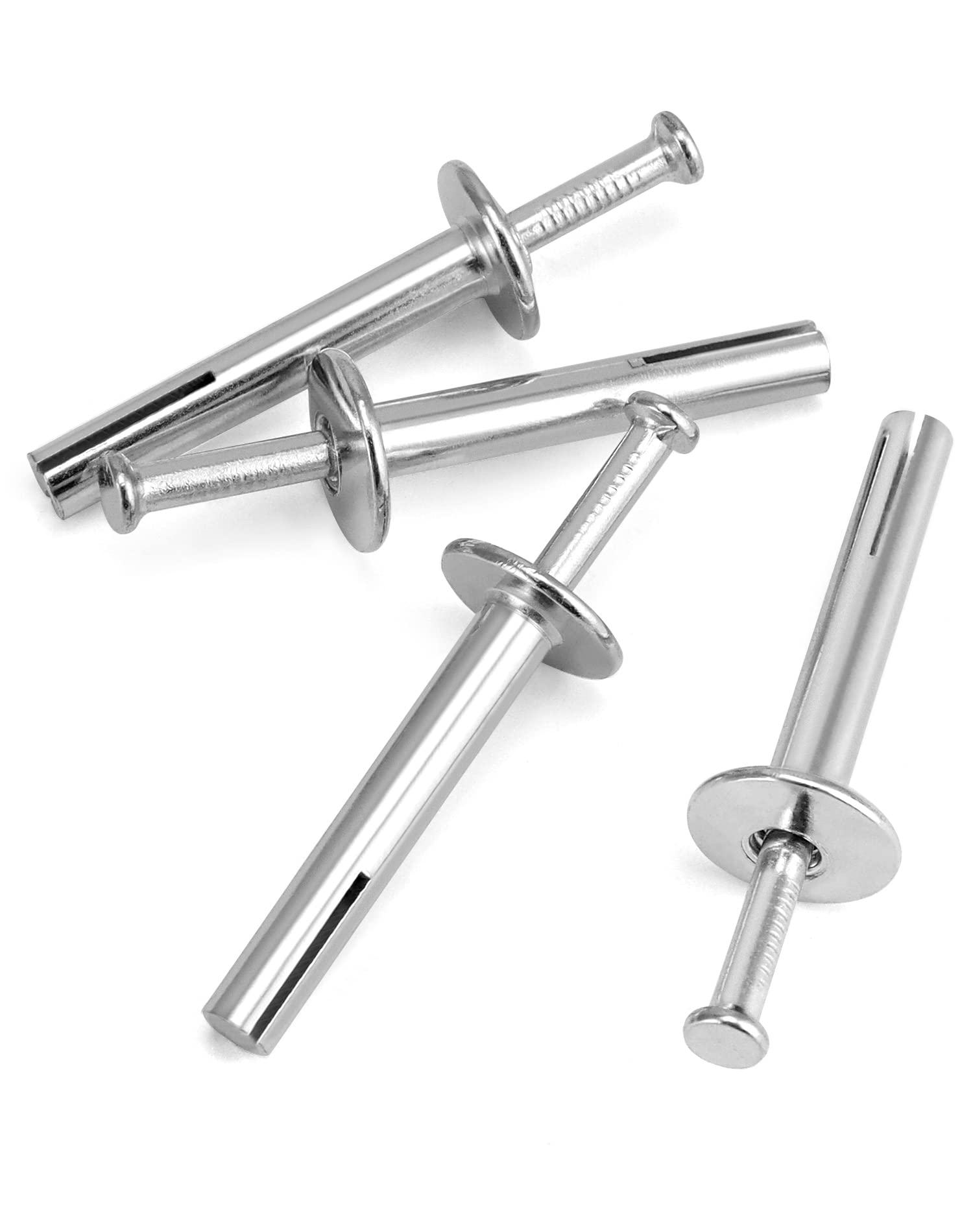 QWORK Hammer Drive Nails in Anchor, 1/4" x 1-1/2", (200 per Box), WD30221