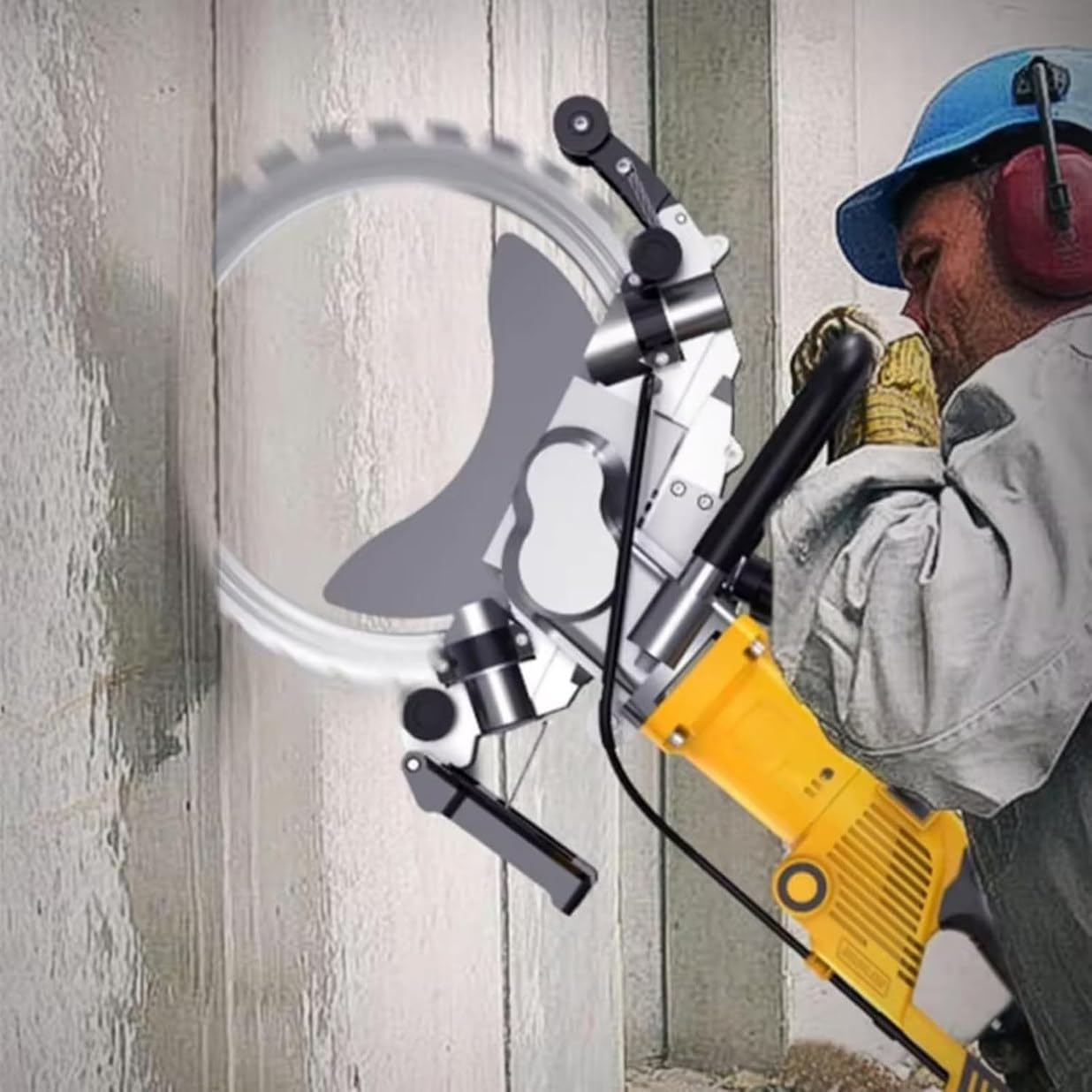 5000W Electric Wall Cutting Machine with Ring Saw