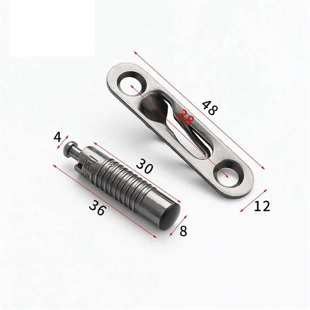 100-Set Invisible Connector Screw Fasteners with Telescopic Lock Buckles for Furniture Panels