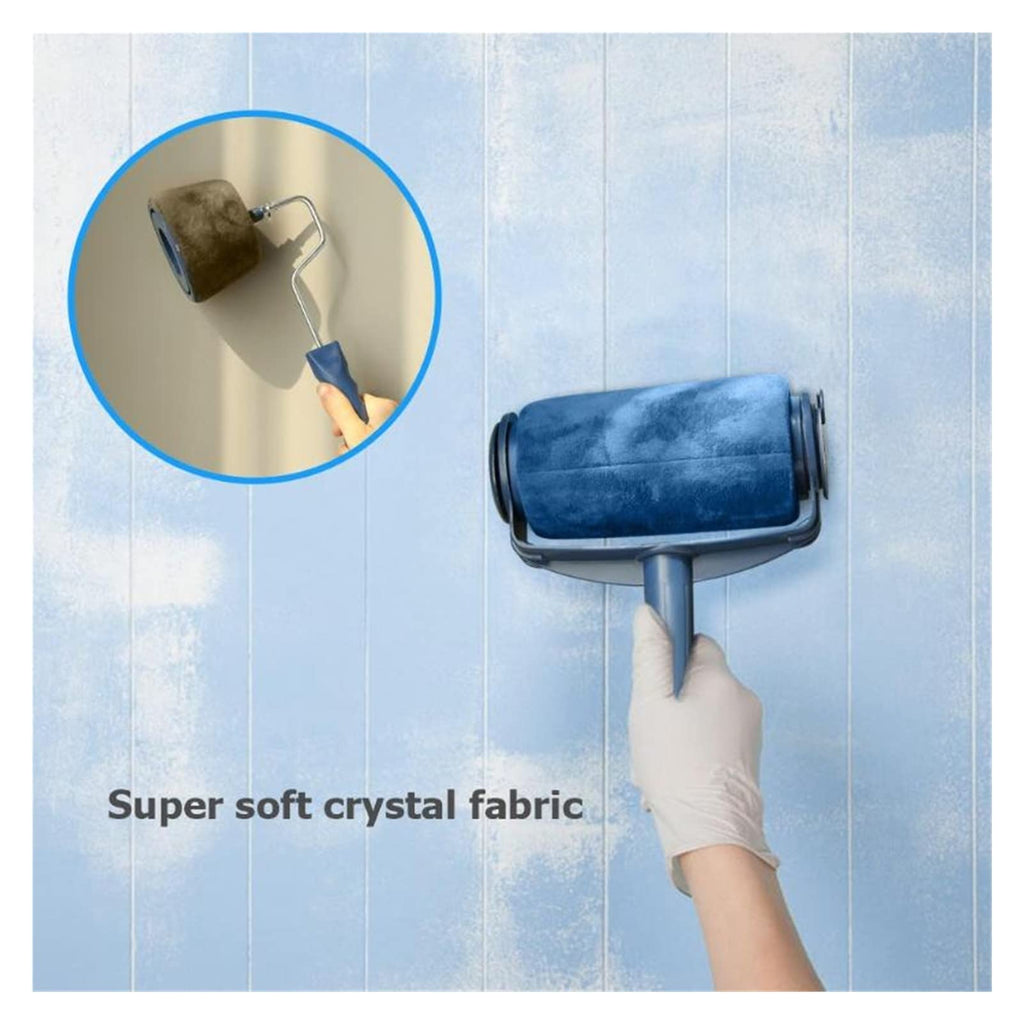 5-Piece Decorative Paint Roller & Brush Tool Set