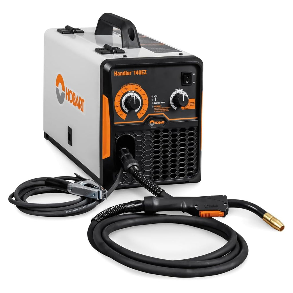 Hobart Handler 140EZ MIG Welder 120V, 30-140A, Flux-Core, Spool Gun Ready