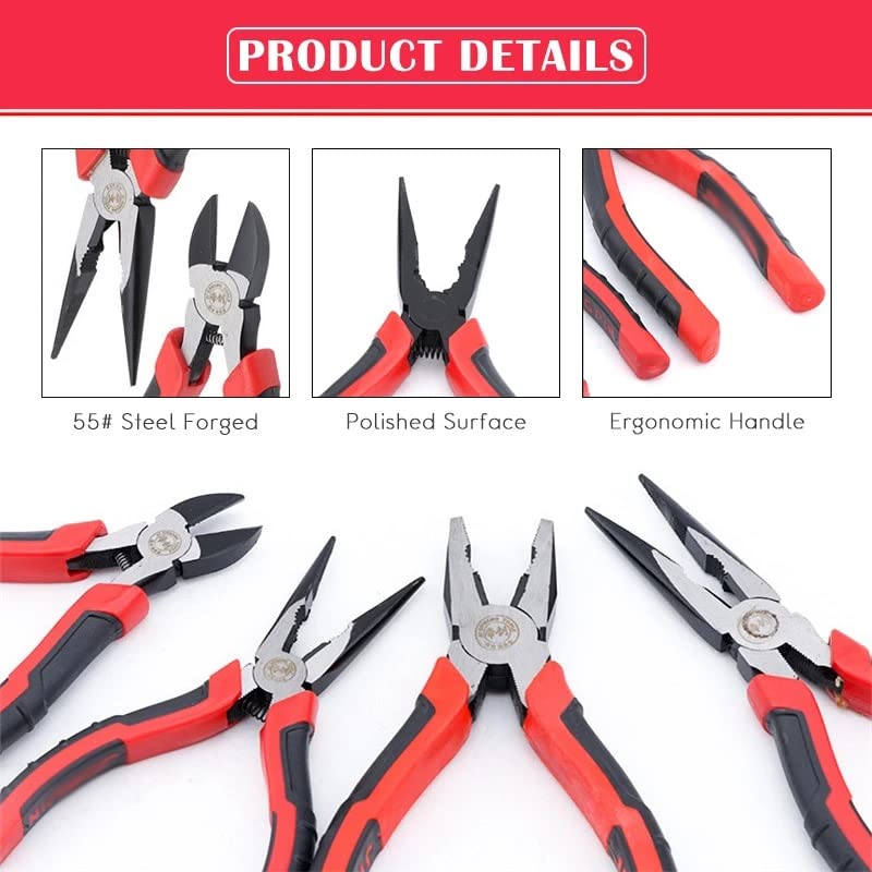 Electrician Pliers Tool Set
