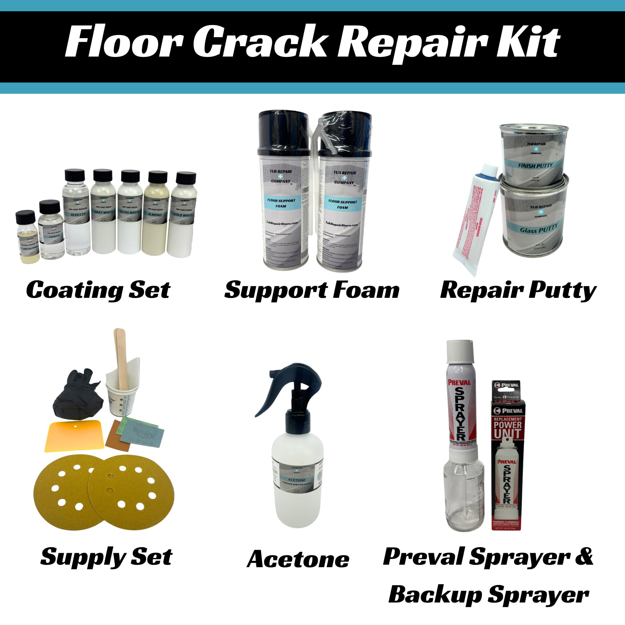 Tub Repair Kit Official