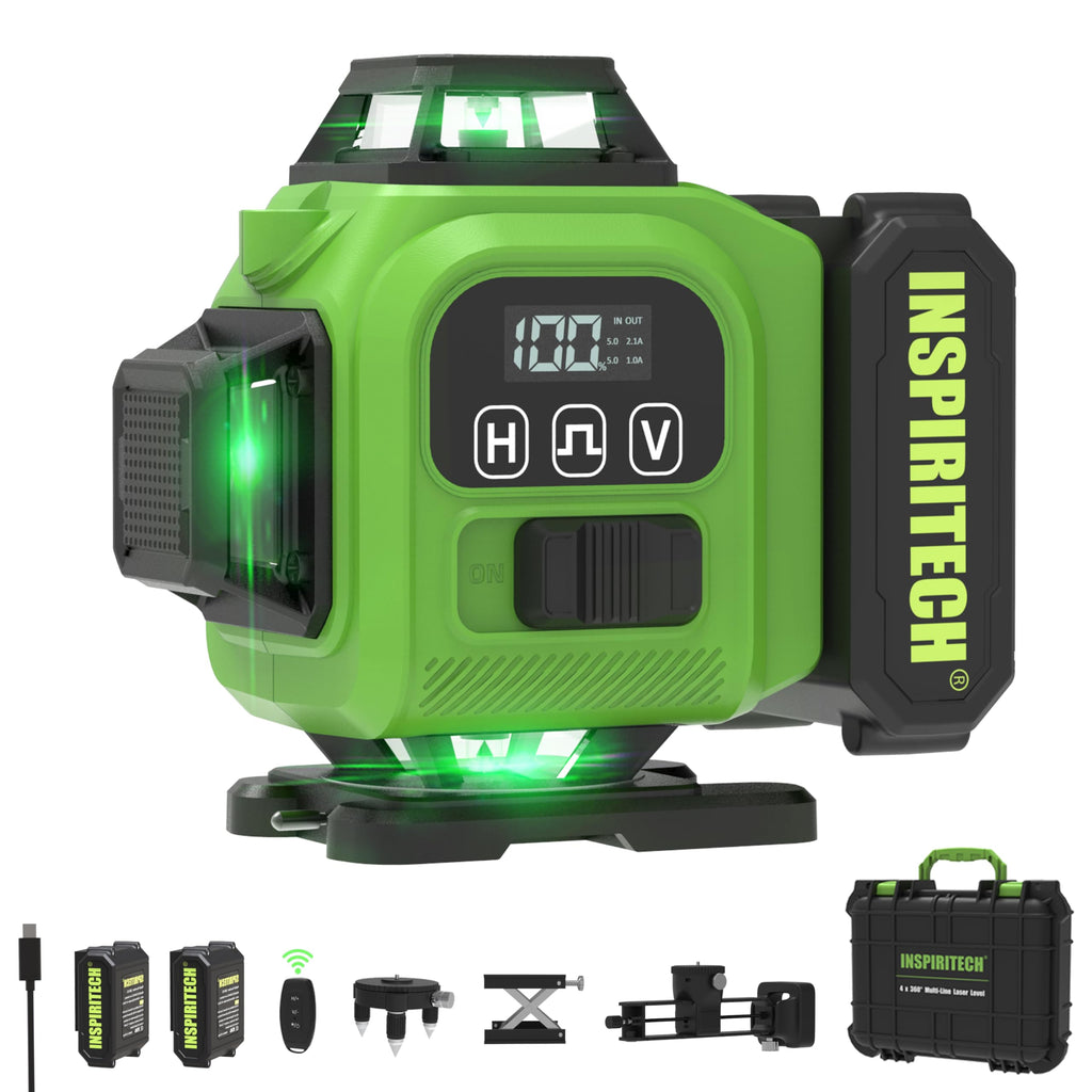 360° Self-Leveling Tile Laser Level for Floor, Wall & Ceiling Installation