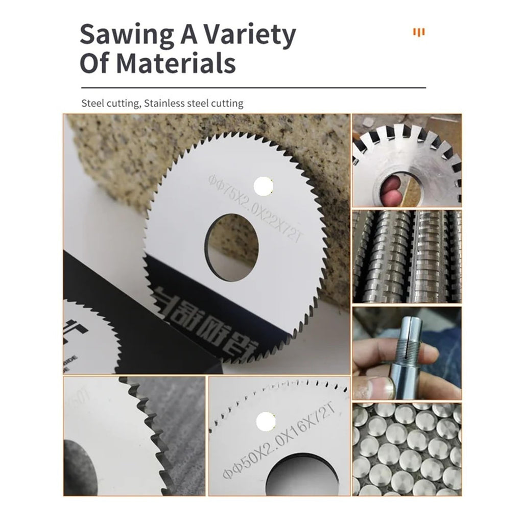 Tungsten Carbide Circular Saw Blade 72T for Metal Cutting