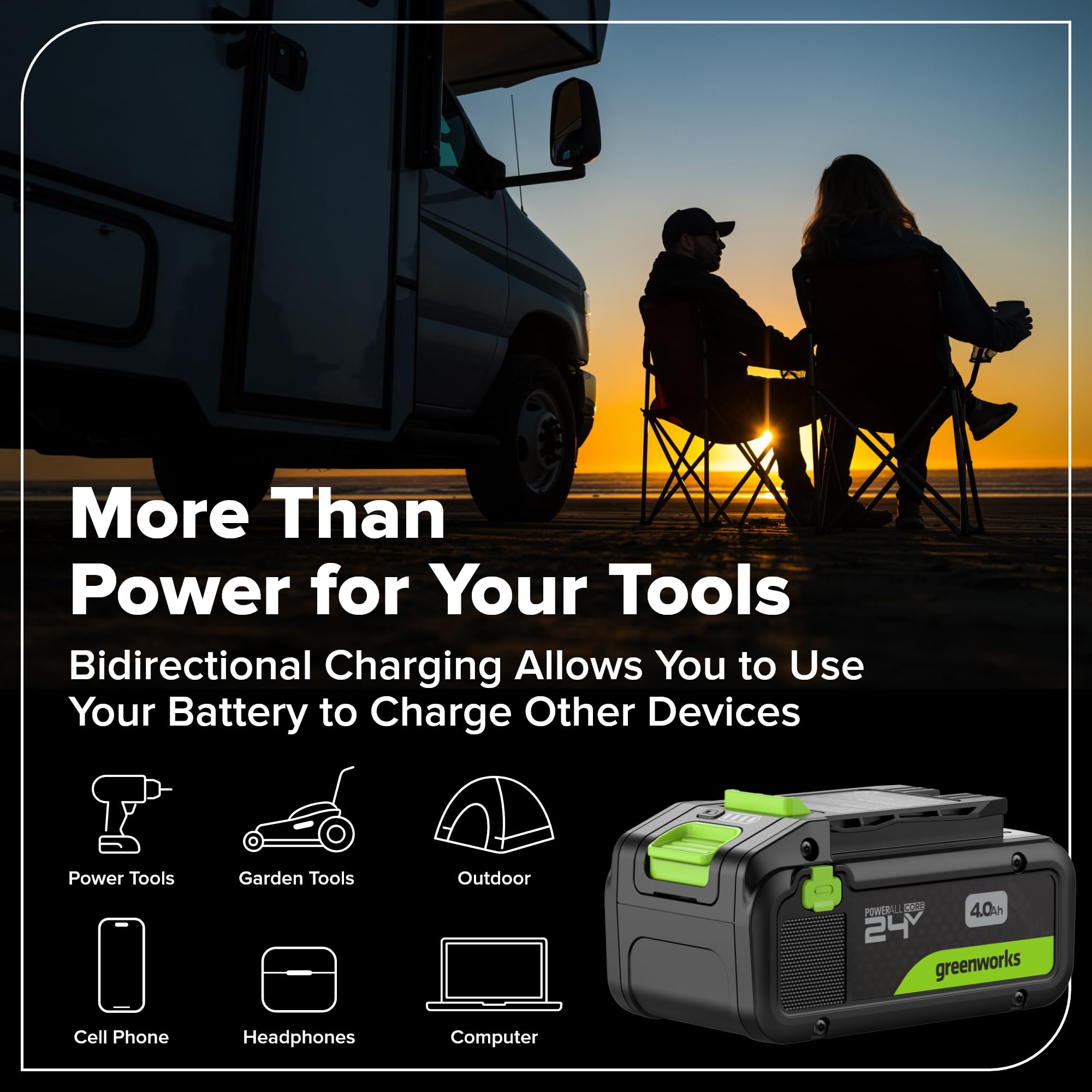 Greenworks Piece Impact Rated Driving Set