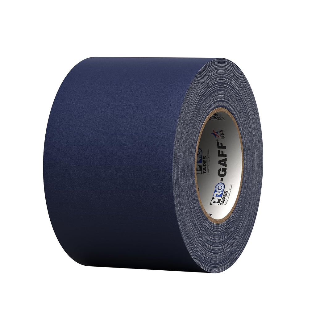 12-Pack 4-Inch Blue Heavy-Duty Gaffer Tape 55-Yard Matte Finish