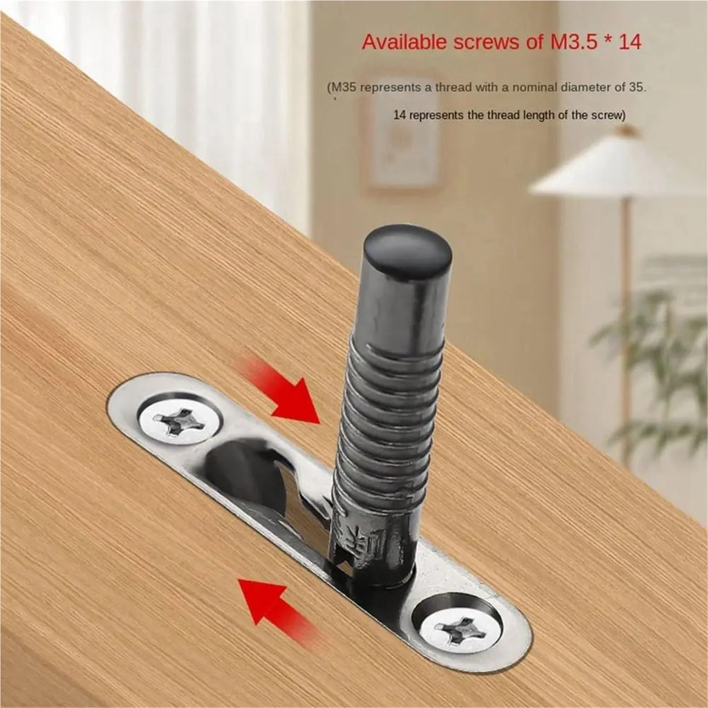 100-Set Invisible Connector Screw Fasteners with Telescopic Lock Buckles for Furniture Panels