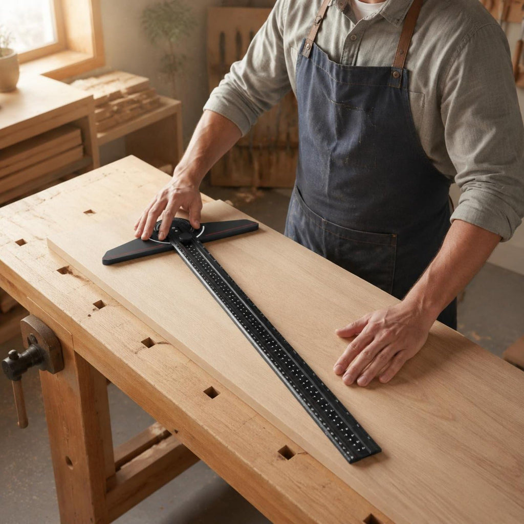 Aluminum Carpentry T-Angle Ruler