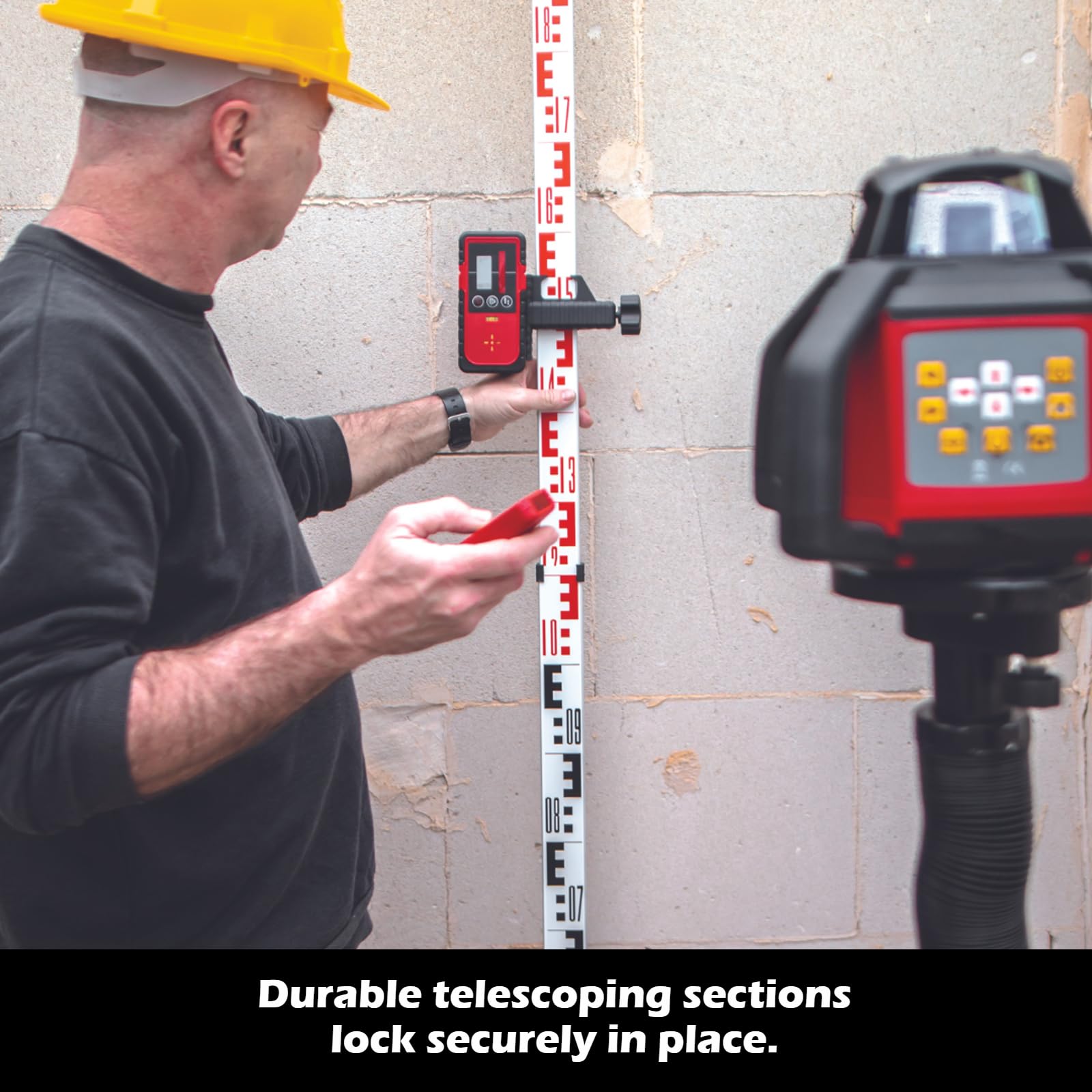 Kapro 630 Aluminum Metric Graduation Telescopic Layout and Marking Ruler