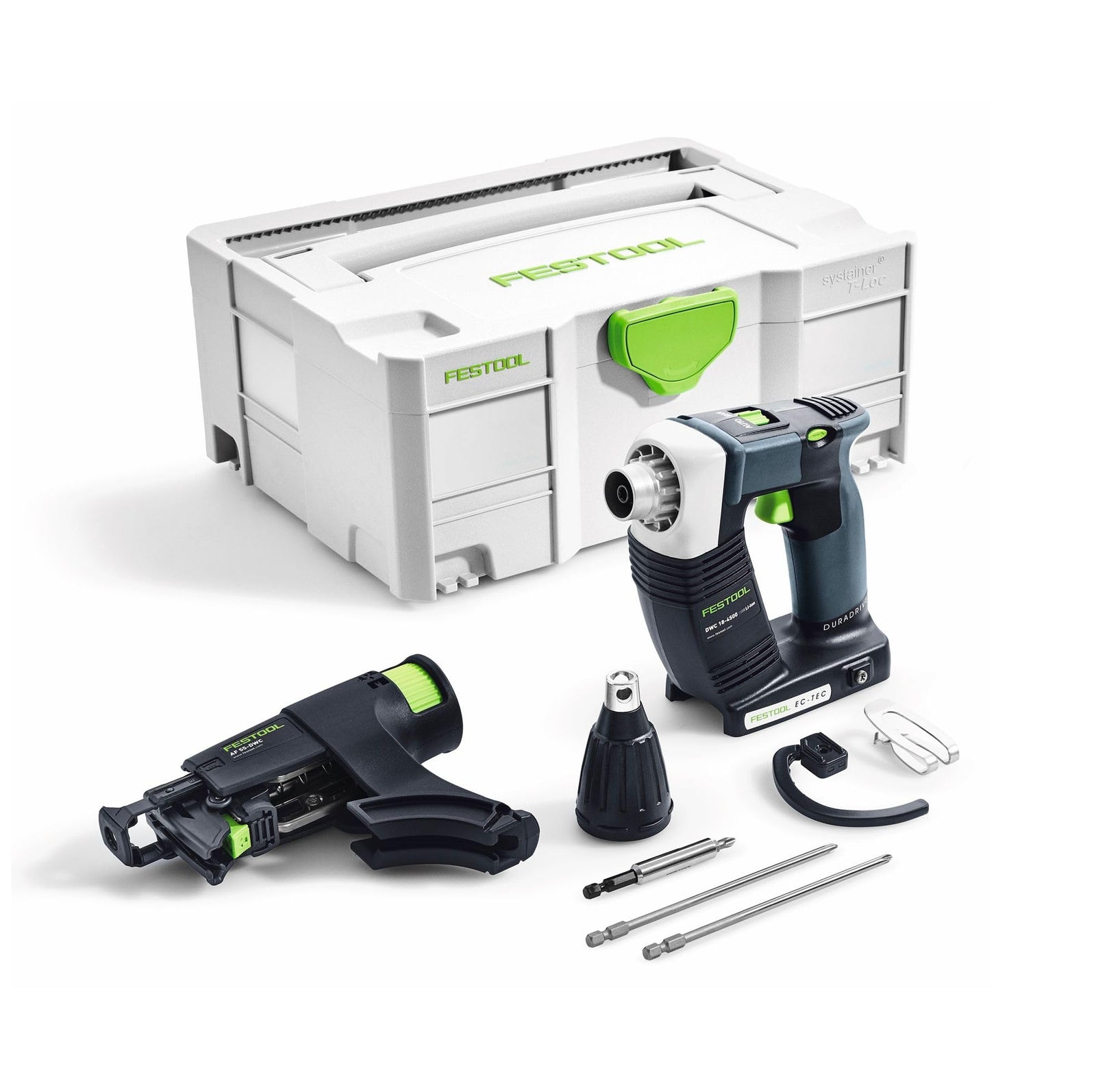 Festool Cordless Construction Screwdriver DWC 18-4500 Li-Basic DURADRIVE