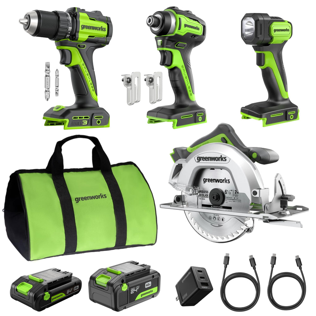 Greenworks Piece Impact Rated Driving Set