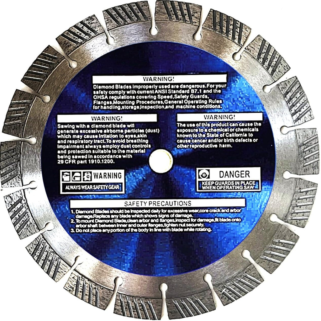 9'' Diamond Blade All-Purpose fits Stihl TSA 230 9-inch Cut Off Machine