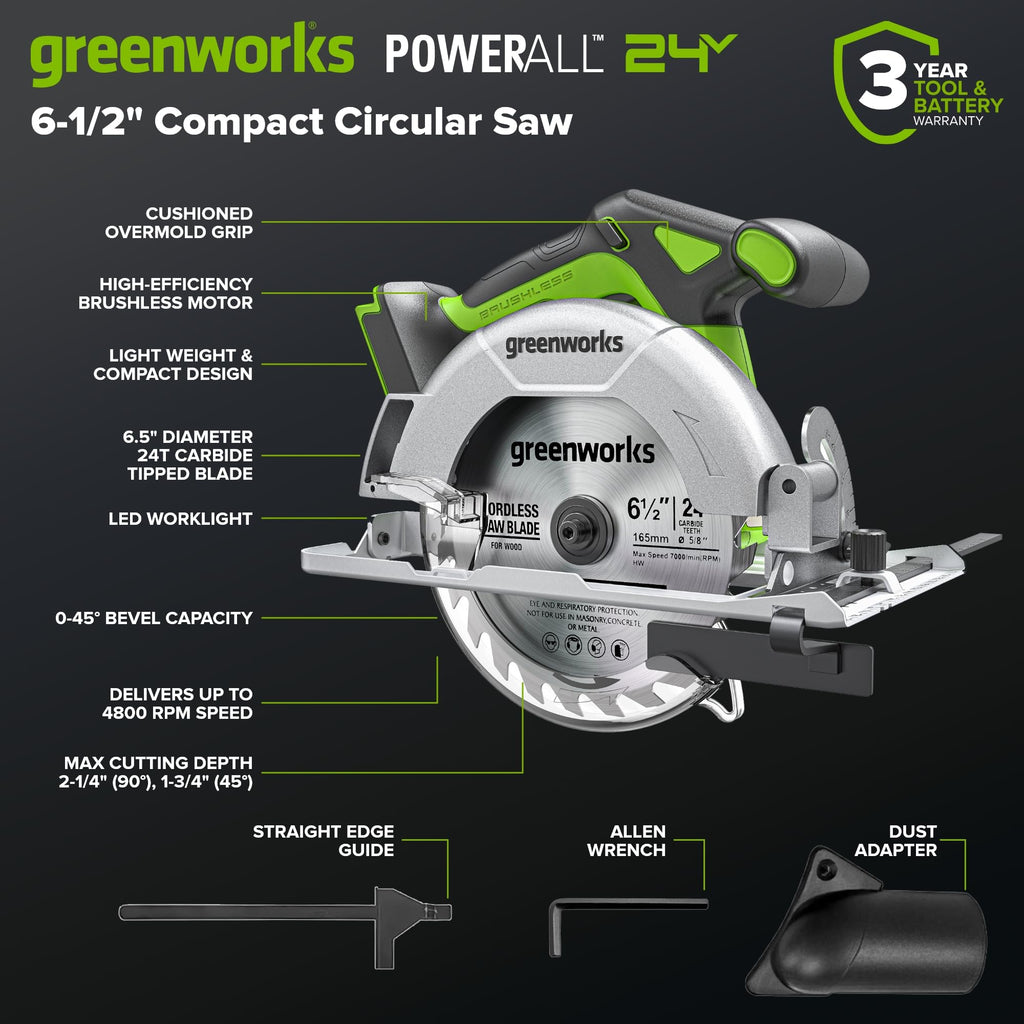 Greenworks Piece Impact Rated Driving Set
