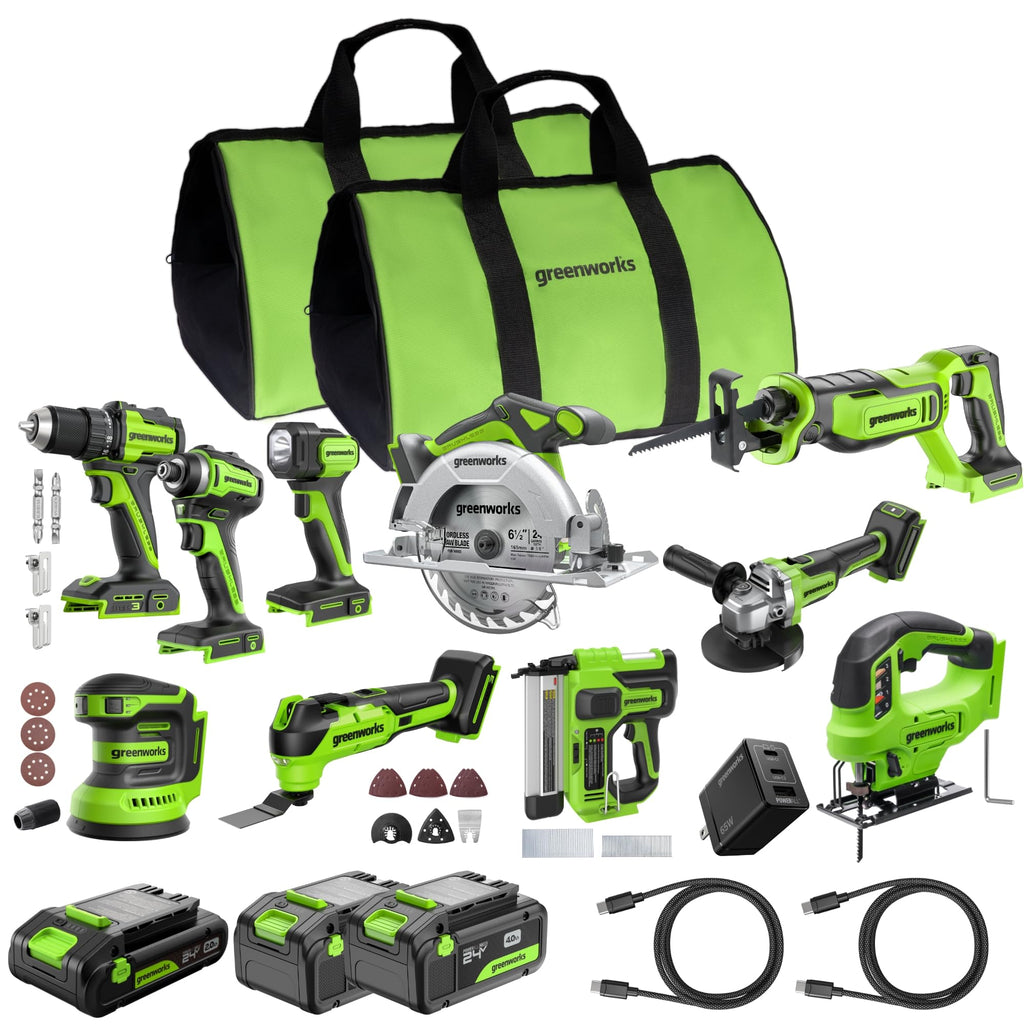 Greenworks Piece Impact Rated Driving Set