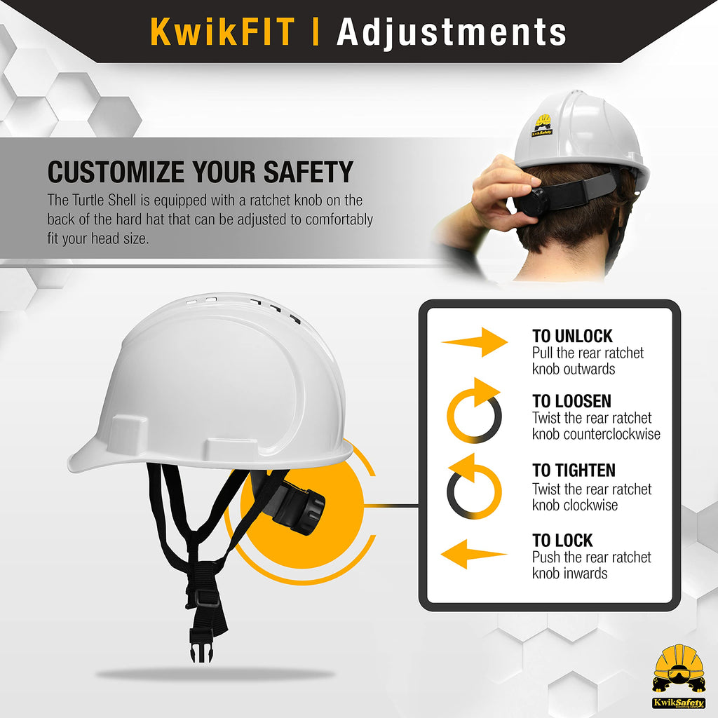 ANSI OSHA Type 1 Class C Hard Hat Available in Full Brim, Cap Style or Climbing Style