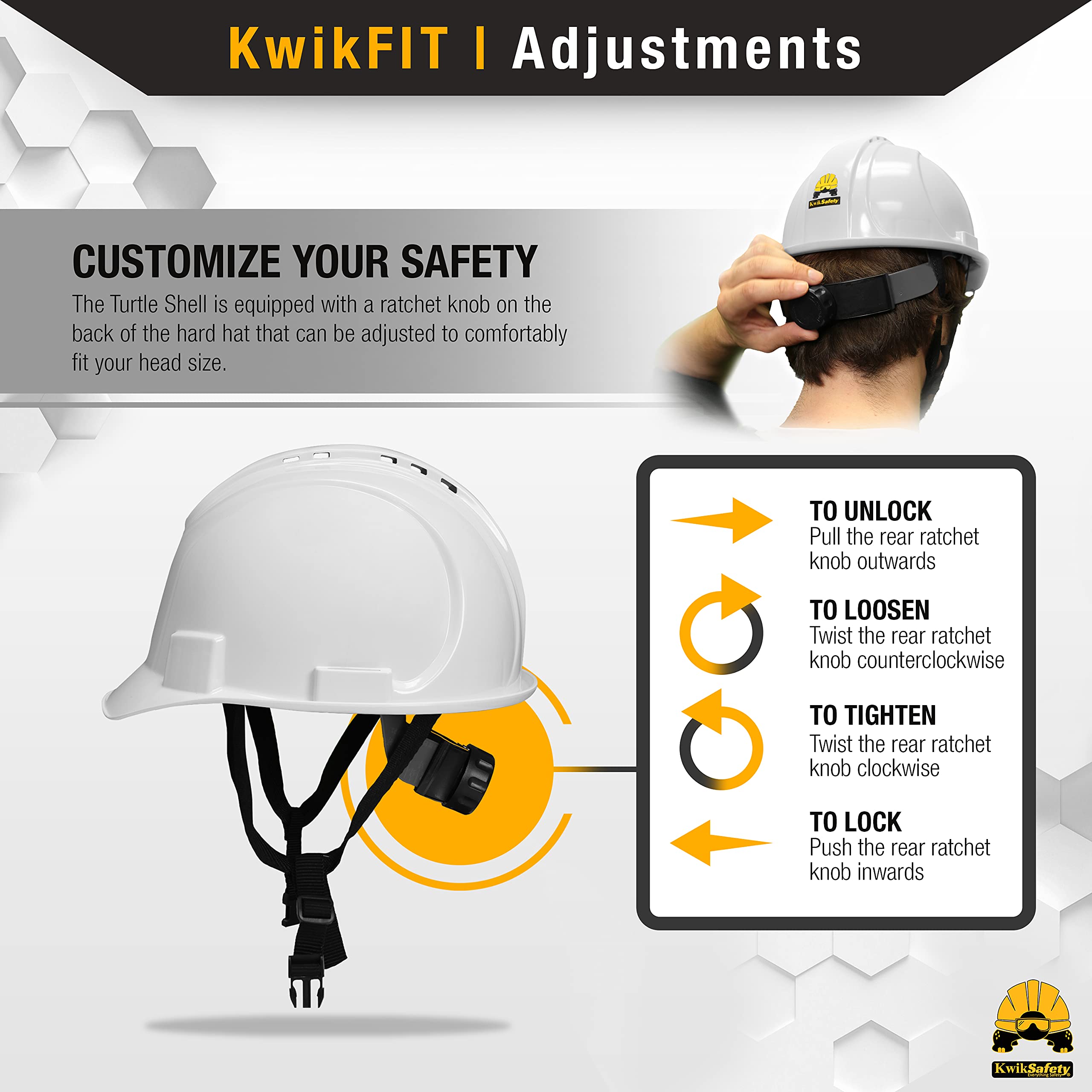 ANSI OSHA Type 1 Class C Hard Hat Available in Full Brim, Cap Style or Climbing Style