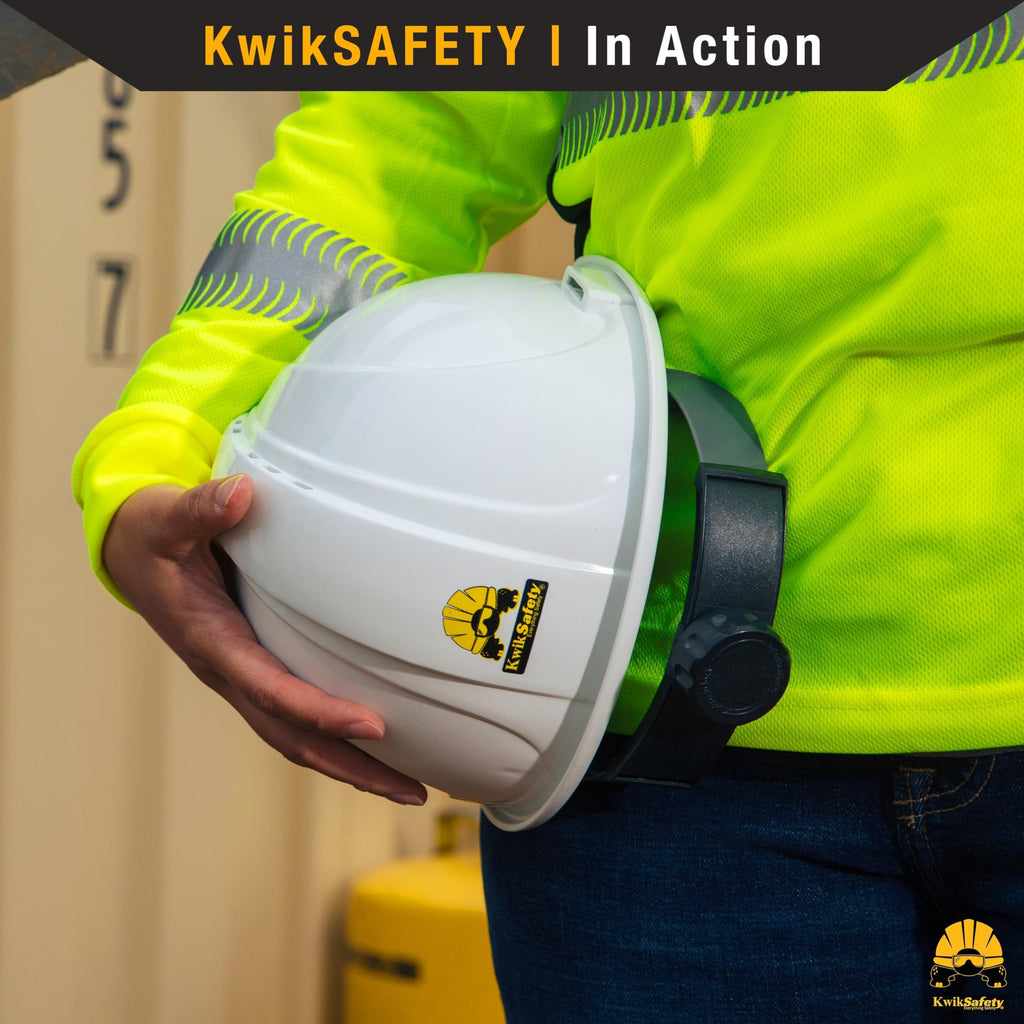 ANSI OSHA Type 1 Class C Hard Hat Available in Full Brim, Cap Style or Climbing Style